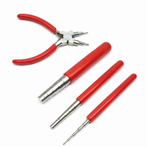 Outils de bouclage de fil pour bijoux avec pince à bélières et 3 mandrins pour la formation précise des anneaux de jonction, emballage personnalisé pour la fabrication de bijoux - Product Image 5