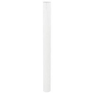 Paravent en bambou blanc de 236,2 pouces de largeur et 65,0 pouces de hauteur - Product Image 4