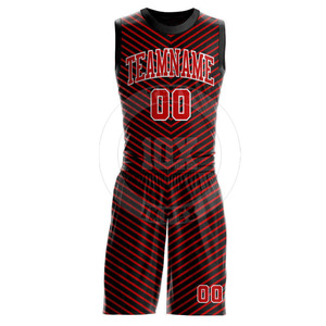 Matériel léger à séchage rapide avec options de nom et de numéro personnalisés pour uniforme de basketball - Product Image 2