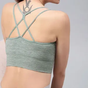 Women Fitness Gym Adjustable Sport Bras Female Yoga Underwear Front Zipper Running Push Up Sports Bra - Product Image 5