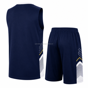 Camiseta de Baloncesto Morada sin Mangas con Cuello en V, Absorbente de Humedad, Impresión Sublimada, Unisex, Corte Regular para Adultos, para Todas las Temporadas - Product Image 2