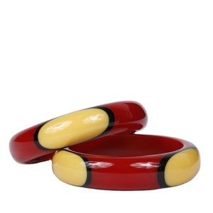 Gava – bracelet en résine mixte pour femme, bijoux artisanaux, meilleur produit en vente - Product Image 4