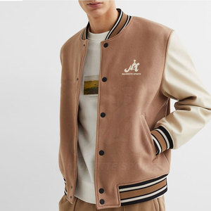 Chaqueta Letterman estilo streetwear, ligera y cómoda, para la moda urbana diaria, con tacto suave y elegante. - Product Image 3