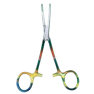 Juego de 3 Piezas de Acero Inoxidable Multicolor para Microcirugía y Primeros Auxilios: Tijeras de Enfermería, Tijeras para Vendajes y Pinzas Arteriales - Product Image 5