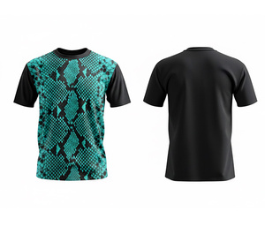 T-shirt de sublimation, technologie de tissu avancée, vêtements de sport |   Tailles pour hommes, femmes et jeunes |   Vêtements de sport légers et à séchage rapide - Product Image 3