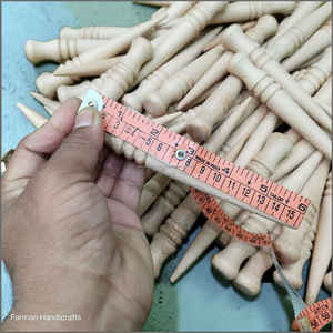 Brunidor de bordes de cuero de madera de haya natural, herramienta de cuero hecha a mano de alto acabado a precio económico - Product Image 4