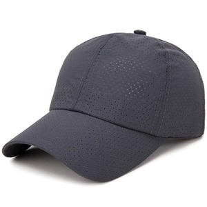 Gorra de Béisbol de Malla Transpirable, Ajustable, de Seis Paneles, Unisex, Color Sólido, Informal, para Deportes al Aire Libre, Color Gris, para Adultos, Primavera Verano - Product Image 2
