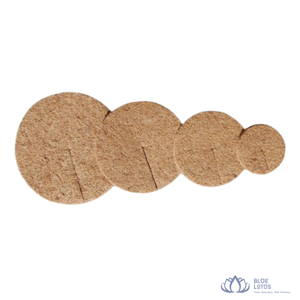 MÁS VENDIDO |   Manta de Fibra de Coco para Control de Malezas y Retención de Humedad Blue Lotus Farm, Anillo para Árboles, 2-3 Años, Jardín y Hogar - Product Image 1