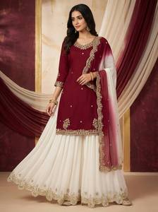 ชุดเครพเคอร์ติปาลัสจากฝรั่งเศสพร้อมงานปักลวดลายหรูหรา - Product Image 4