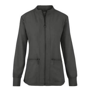 Blouse médicale respirante pour femme, couleurs personnalisées, fermeture éclair, manches longues, uniforme d'infirmière d'hôpital, veste de maintien au chaud, blouses de travail - Product Image 2