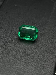 พลอยมรกตสีเขียวธรรมชาติทรงแปดเหลี่ยมจาก ZM สำหรับทำเครื่องประดับ - Product Image 4