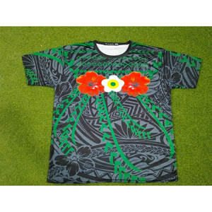 เสื้อเชิ้ตพิมพ์ลายชนเผ่าโพลินีเซียนแบบกำหนดเอง เสื้อผ้าระบายอากาศได้ดีตามสั่ง - Product Image 3