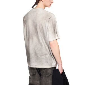 เสื้อยืดผู้ชายสไตล์ยูนีค ลายซันเฟด แขนครึ่ง คอโอ ทรงหลวม ผ้าฝ้าย 100% สินค้าขายดี พิมพ์ลายซันเฟด - Product Image 3