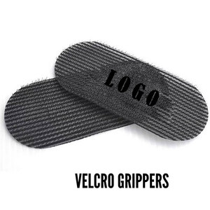 Fully Customized Logo <b>Hook</b> and Loop Hair Grip Barber Velcro's Hair Gripper Sticker <b>Clips</b> Accessories Hair Velcro Grippers - Product Image 2