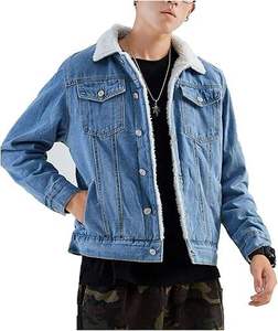 Blouson Bomber Décontracté pour Homme Hiver Imperméable Coupe-Vent Col Montant Fermeture Boutonnée Doublure Coton Extérieur Polyester - Product Image 1