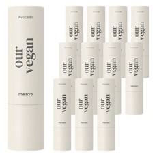 Offerta Speciale: Confezione da 12 Balsami Labbra Vegani 'Witch' Direttamente dalla Fabbrica, Colore Verde e Rosa, 3,7g con Vitamina E e Aroma di Frutta - Product Image 1