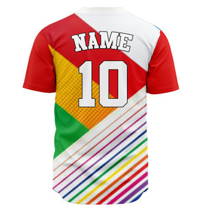 Camiseta de Béisbol Sublimada Personalizada de Talla Grande, Camisetas de Béisbol en Blanco, Ropa de Béisbol y Sóftbol, Uniforme Deportivo para Competiciones Juveniles - Product Image 2