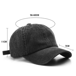 Customizable Unisex <b>Baseball</b> <b>Cap</b> Custom Design Silk Screen Printed Image Logo Casual Soft <b>Black</b> Breathable Waterproof Canvas - Product Image 4