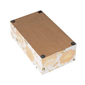 Floral Printed Wooden <b>Tissue</b> Box & Napkin Holder-Rectangular Design for Kitchen <b>Wedding</b> Home Bedroom Living Room Decor - Product Image 3