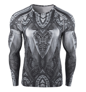 Maillot de compression personnalisé pour Muay Thai et boxe – Rashguard d'entraînement MMA ultra-résistant pour la lutte thaïlandaise - Product Image 4