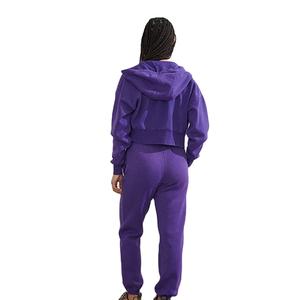 Pantalones Jogger de Algodón Felpa Personalizados al por Mayor, de Moda, Ajustados, con Bolsillos Laterales, Diseño Casual para Mujer - Product Image 6