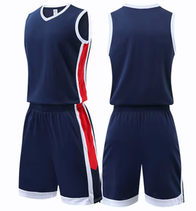 Conjunto de Uniforme de Baloncesto Personalizado para Hombre y Niños, Ropa Deportiva de Secado Rápido, Camisetas y Pantalones Cortos de Baloncesto Sublimados para Equipo - Product Image 3