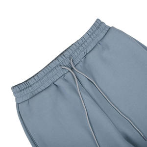 Ensemble 2-en-1 unisexe en molleton bouclette 100 % coton mélangé, imprimé personnalisé, léger, pour l'automne, pantalon de survêtement et sweat à capuche, séchage rapide, respirant pour homme - Product Image 3