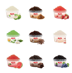 Perlas de Boba Listas para Comer KEIFU de Taiwán, 500g, para Bebidas Creativas de Té de Burbujas - Product Image 1