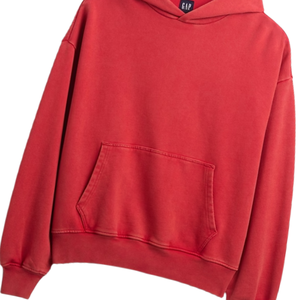 Sudadera con Capucha Premium Roja y Naranja, Manga Larga, Tejido de Poliéster, Bolsillo Canguro, Estilo Casual Unisex para Otoño - Product Image 6
