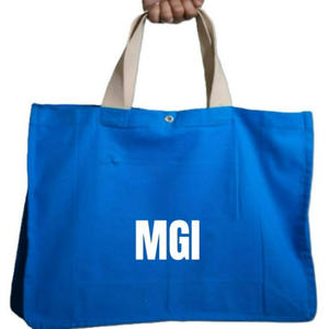 Wholesale Organic Cotton Canvas Tote Bag Large Blank Grocery Reusable Shopping Bag Zipper Customizable Logo Print Daily Use - Product Image 5