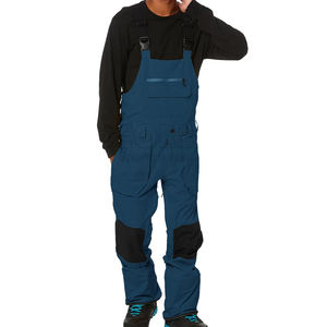 Pantalones de Nieve para Hombre, Pantalones de Esquí Ajustables, Pantalones de Snowboard Impermeables para Exteriores, Overoles de Snowboard Aislantes para Invierno - Product Image 2