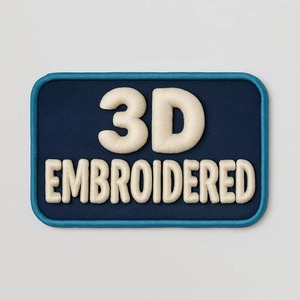 Parche Bordado Redondo Personalizado, Insignia con Logotipo Premium, para Coser, Termoadhesivo, con Velcro, Fabricante Mayorista de Parches Bordados - Product Image 6