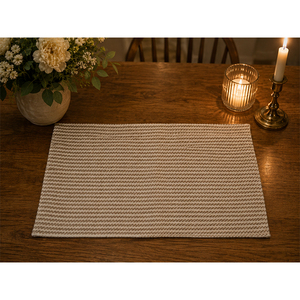 Set de table en lin de qualité supérieure |   Nappe de table résistante à la chaleur et lavable pour la maison, l'hôtel et le restaurant - Product Image 2