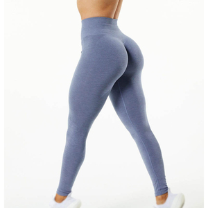 Best Selling Woman Yogawear Scrunch Butt <b>Leggings</b> High Waist Fitness Yoga Pants High Quality <b>Seamless</b> <b>Leggings</b> - Product Image 2