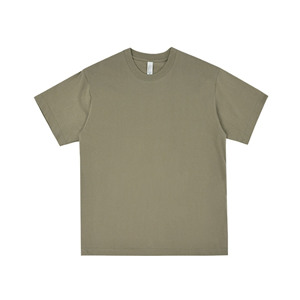 เสื้อยืดผู้ชาย 320gsm ทรงปกติ ผ้าฝ้ายถัก 100% แขนกุด คอกลม พิมพ์ลายดิจิตอลด้านหน้า สไตล์สตรีทแวร์ ลายเรขาคณิต - Product Image 4