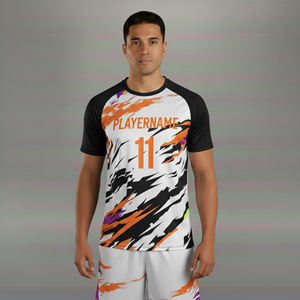 Maillot de foot personnalisé pour homme, qualité supérieure, respirant, 100% polyester, écologique et léger. - Product Image 6