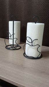 Luxury Gold Metal <b>Paper</b> Towel <b>Holder</b> Freestanding Kitchen Tissue <b>Roll</b> <b>Holder</b> Decorative Countertop <b>Paper</b> <b>Roll</b> Stand - Product Image 5