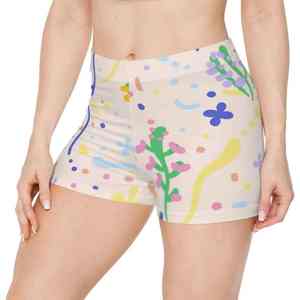 Pantalones Cortos Deportivos para Mujer con Tecnología de Gestión de Humedad Avanzada, Tecnología Keep Cool, Ajuste Ergonómico, Sublimación, para Aventuras al Aire Libre - Product Image 1