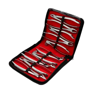 Juego de 10 Pinzas Dentales Reutilizables de Acero Inoxidable de Grado Alemán con Agarre Potente, Certificación CE Internacional - Product Image 5