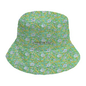 Vente d'usine – Nouveaux chapeaux bob matelassés personnalisés à imprimé intégral, avec logo sur mesure, pour hommes et femmes, haute qualité - Product Image 4