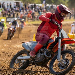Combinaison de moto tout-terrain personnalisée, ensemble maillot et pantalon de motocross, équipement de course respirant en polyester/nylon pour toutes les saisons - Product Image 4