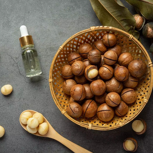 โรงงานผู้ผลิตน้ำมันแมคคาเดเมียแบบขายส่ง น้ำมันแมคคาเดเมียบริสุทธิ์และเป็นธรรมชาติ เกรดพรีเมียมสำหรับเครื่องสำอาง จากเดลี - Product Image 1