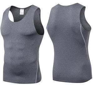 Summer Fitness Training Gym <b>Workout</b> <b>Tank</b> <b>Top</b> Men's Solid Color Thin I-shaped 100% Cotton Quick Dry Casual Sports - Product Image 4