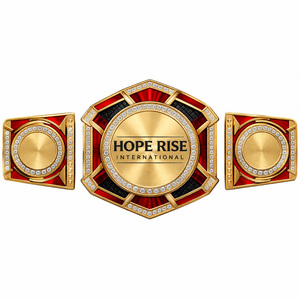 Ceinture de championnat MMA en cuir PU respirant noir, or et rouge, taille haute, durable, poids lourd, unisexe, vente en gros - Product Image 4