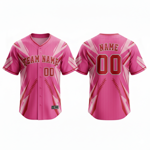 Camiseta de Béisbol Personalizada con Impresión a Medida, Ropa Deportiva Ligera para Entrenamiento y Partidos - Product Image 4