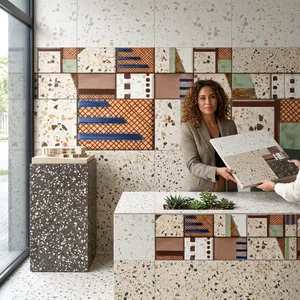 High Quality White Glossy Ceramic Wall Tile 300x600 Minimalist Design for Professional Corporate and Commercial Spaces - Product Image 4