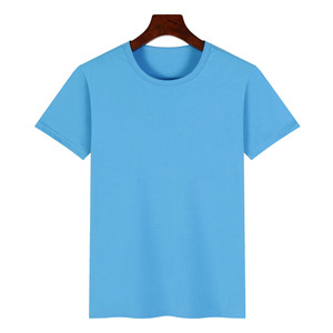 T-shirt à manches courtes pour homme, logo personnalisé OEM sur le devant, 180g, 32 pièces, 100% coton respirant - Product Image 5