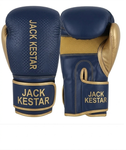 Gants de boxe professionnels en cuir (vérifiés PayPal) – Haute qualité, respirants, avec sangle de poignet réglable pour l'entraînement MMA - Product Image 6