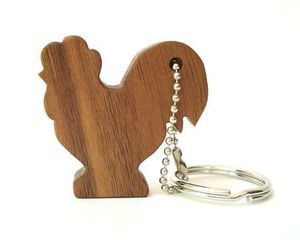 Llavero de Madera Hecho a Mano, Personalizado, Ecológico y Duradero, con Formas Personalizadas, Impresión Tipográfica, para Regalos de Boda o Corporativos, Moderno - Product Image 5