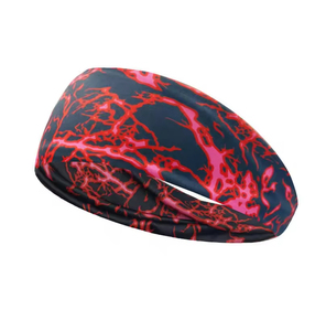 Bandeau de sport anti-transpiration antidérapant pour la course et le yoga, avec logo personnalisé pour hommes et femmes - Product Image 2